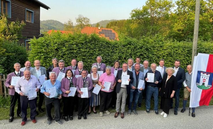 Schörfling ehrte für Verdienste um die Gemeinde