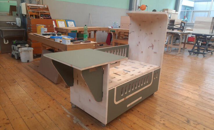 Das ausgezeichnete Möbelstück ist viel mehr als nur ein Kinderbett. (Foto: Privat)