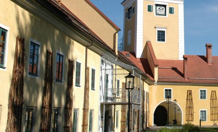 Die gleichnamige Galerie ist im schönen Ambiente des Schloss Puchheim untergebracht. (Foto: Privat)
