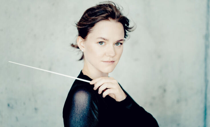 Katharina Wincor leitet das OÖ Jugendsinfonieorchester. (Foto: Andrej Grilc)