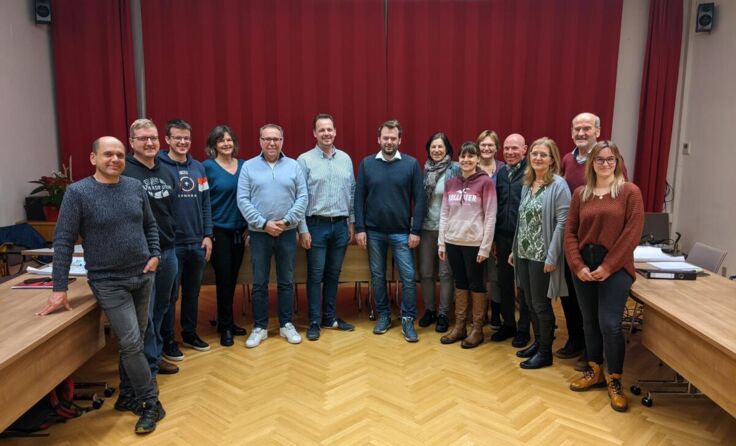 Das „Kernteam“ beim Agenda-Zukunftsprozess in Schörfling (Foto: Gemeinde Schörfling)