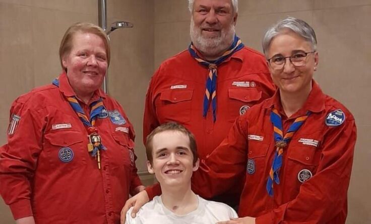 Die Pfadfinder helfen Julian Preihs auf seinem Weg zurück ins Leben. (Foto: Bogdana Gehmaier)