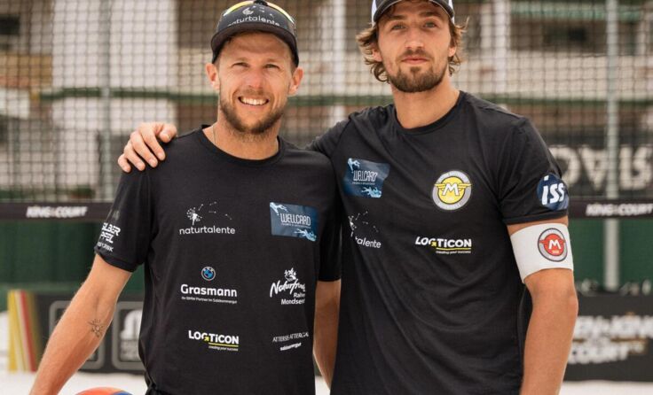 Florian Schnetzer und sein Partner Felix Friedl (r.) (Foto: Matyas)