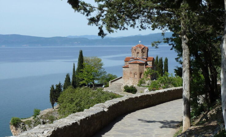Albanien und der Ohrid-See sind lohnenswerte Reiseziele. (Foto: Antesner)