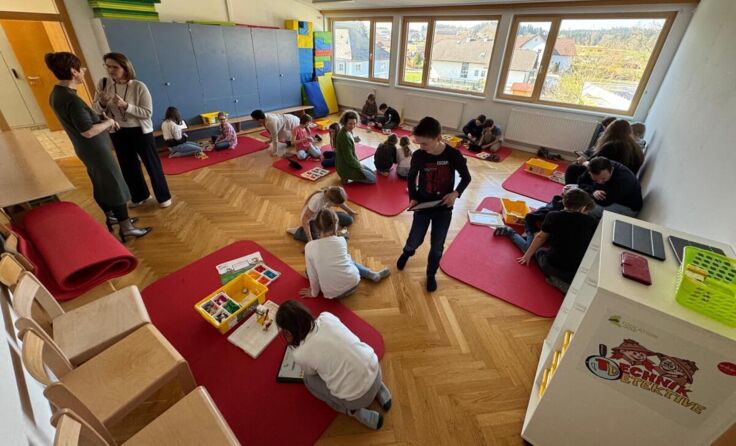 Digitale Themen sind in der Volksschule Gampern ein Teil des Unterrichts. (Foto: Gemeinde Gampern)