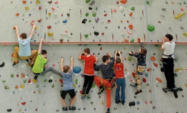 Die PAULusFREAks sind auch sportlich aktiv, wie hier beim Klettern. (Foto: privat)