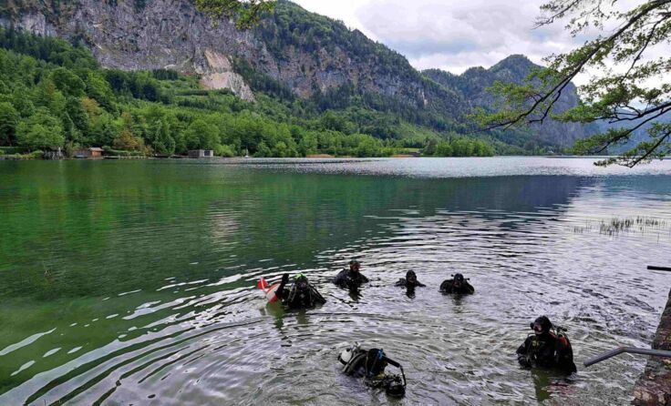 Für die Taucher gibt es einen barrierefreien Einstieg ins Wasser. (Foto: privat)