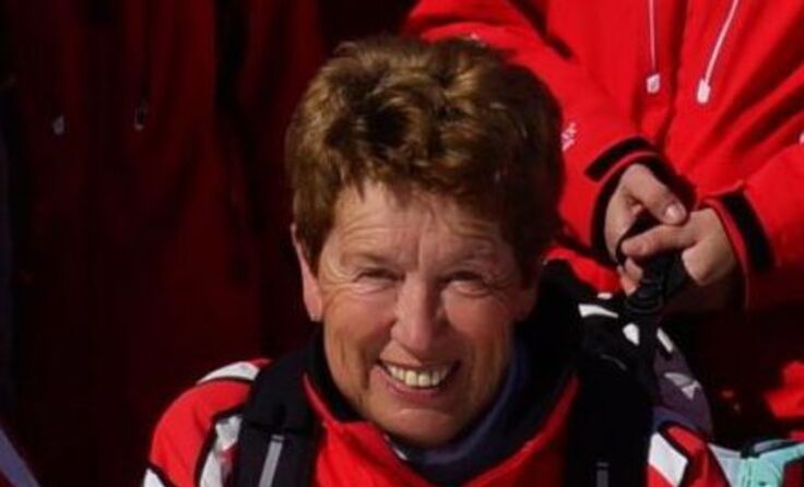 Rita Andorfer vom Skiclub Ried erhält den Rieder Sportpreis 2015.
