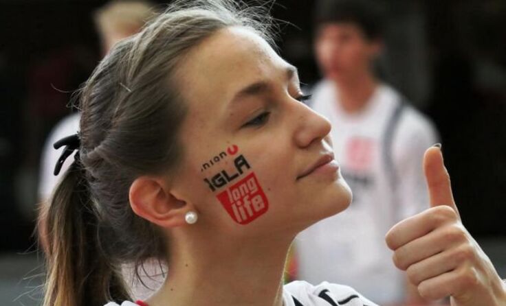 Ina Huemer war offenbar zufrieden.