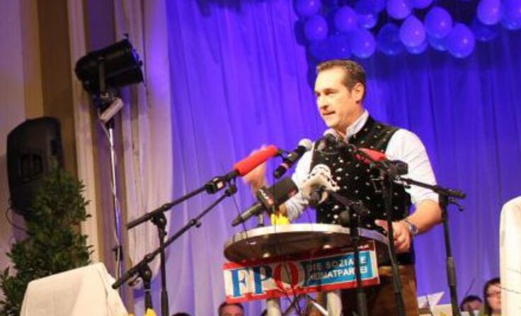 H.C. Strache hofft auf vier Siege bei den Wahlen in diesem Jahr.