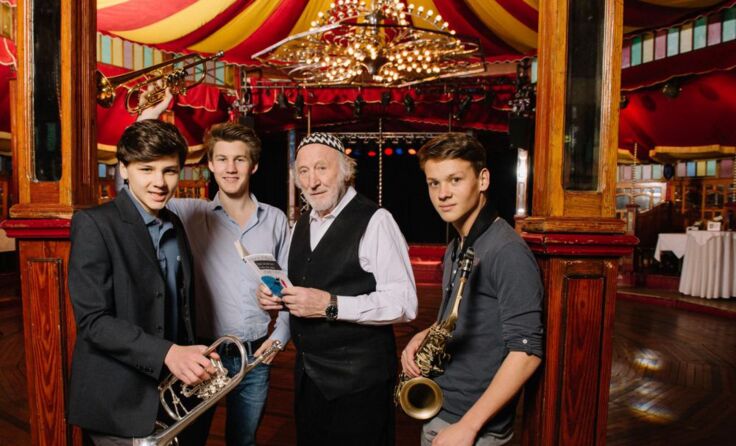  Karl Merkatz und „The Brass Bros.“ kommen ins KiK. (Foto: SN Marco Riebler)