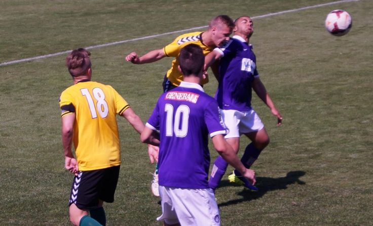 85 Minuten lang war die Rieder U18 dem Nachwuchs von Austria Wien ebenbürtig. (Foto: AKA)