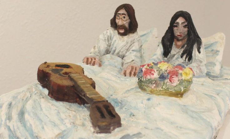 Das "Bed-in" von John Lennon und Yoko Ono (1969) in der Version von Meinrad Mayrhofer