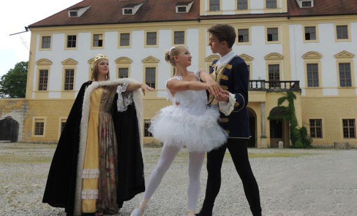 "Königin" Sabine Doppler, "Weißer Schwan" Sophie Erlachner, "Prinz" David Baczyk