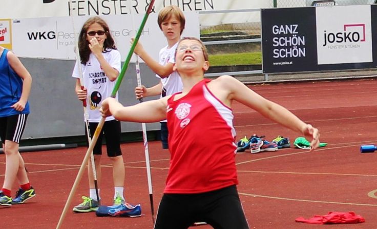 Fabian Reiter warf am weitesten.