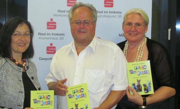 Monika Krautgartner (re.) mit Elfriede Sejkora und Hermann Starzinger