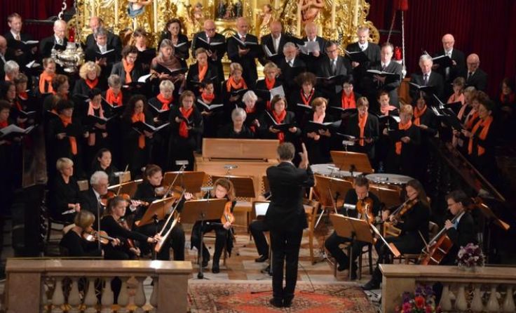 Die Kantorei probt jeden Mittwoch im Pfarrheim.