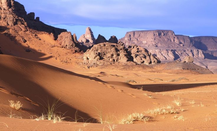 Die Sahara – hier in Libyen – ist nur zu einem Fünftel von Sand bedeckt. (Foto: Kraxberger)