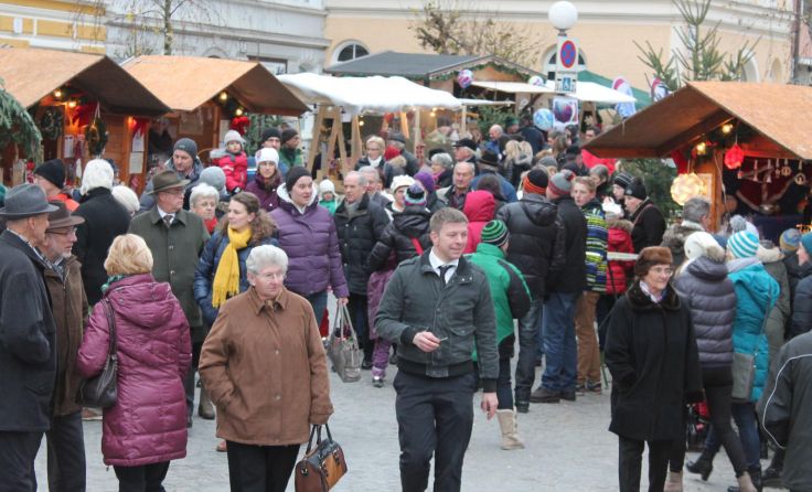 Im vorigen Jahr war der Sparkassen-Advent hervorragend besucht.