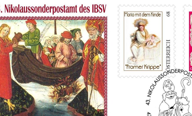 Beim Sonderpostamt ist ein Nikolaus-Schmuckkuvert erhältlich.