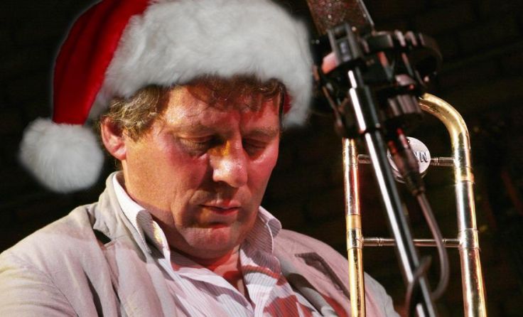 Bandleader Paul Zauner, Posaune