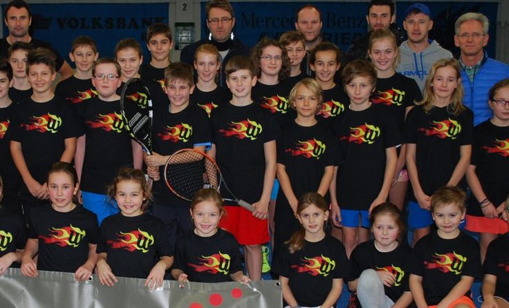 Die Nachwuchsspieler des Regionskaders Ried/Schärding