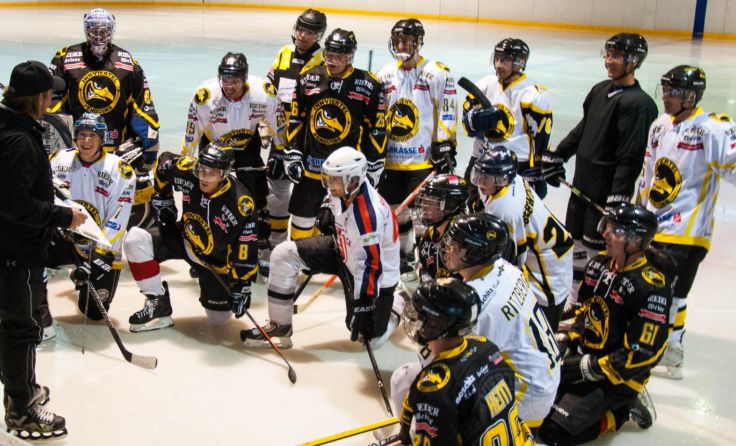 Das erste Saisonziel ist erreicht. (Foto: Penguins/Florian Schmid)