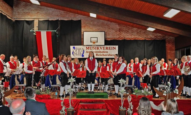 Der Musikverein Antiesenhofen-Reichersberg spielt am 4. und 5. März.