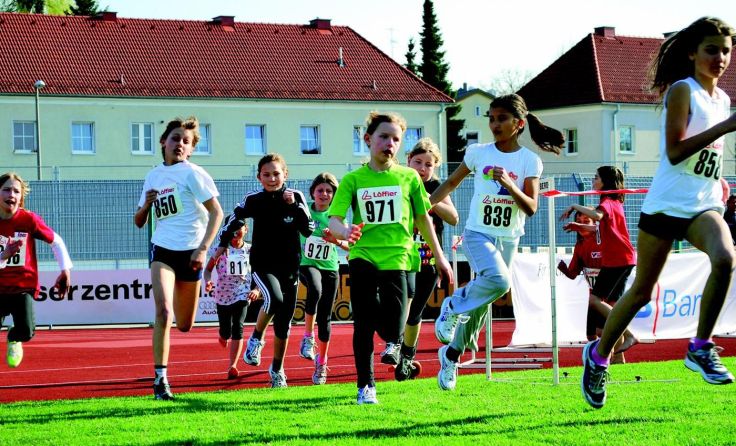 Die Gesunde Gemeinde veranstaltet vier Laufbewerbe für Kinder. (Foto: LAG)