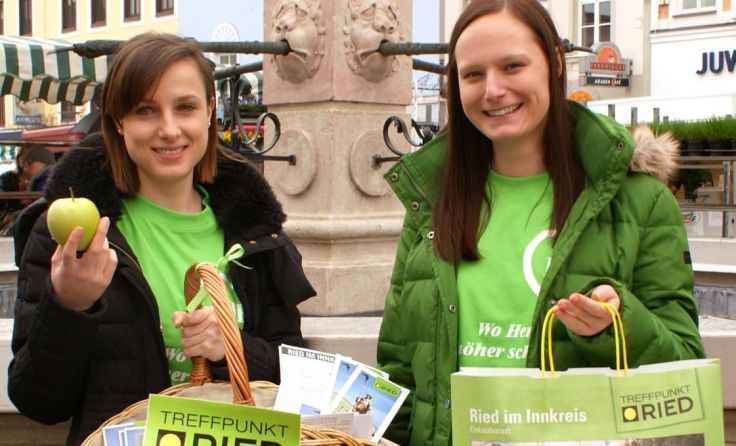 Auf die Ried-Besucher warten viele Serviceangebote. (Foto: Stadtmarketing Ried)