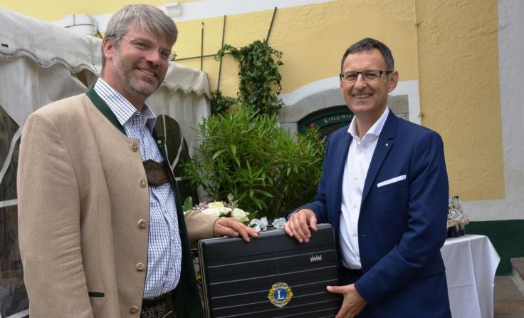 Pastpräsident Clemens Novak (l.) geht, Präsident Christian Kaiser kommt.