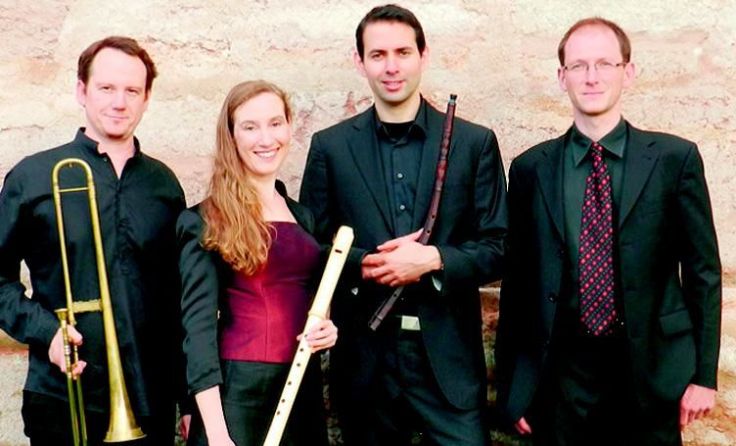 Musica Antiqua Salzburg spielen Musik aus dem 16. Jahrhundert.