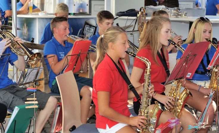 Beim Sommerfest spielen auch die Jungmusiker des Musikvereins. 