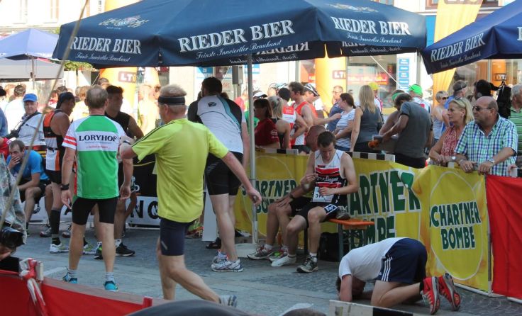 Die Erschöpfung nach dem Lauf währt meistens nur kurz, die Freude bleibt.