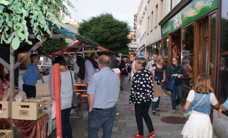 Vom 25. bis 27. August gibt es am unteren Roßmarkt spezielle Angebote.