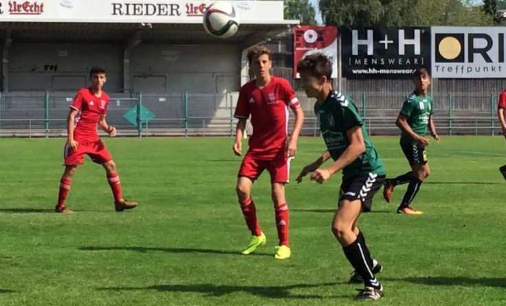 Die U15 (hier Niklas Aigner) rückte auf Tabellenplatz vier vor. (Foto: AKA Ried)