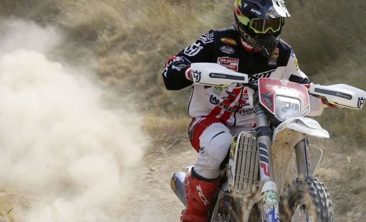 Pascal Rauchenecker auf seiner Husqvarna FE250 (Foto: Future7Media)
