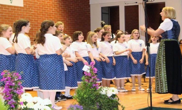 Der Kinderchor wird auch beim Frühjahrskonzert singen. 