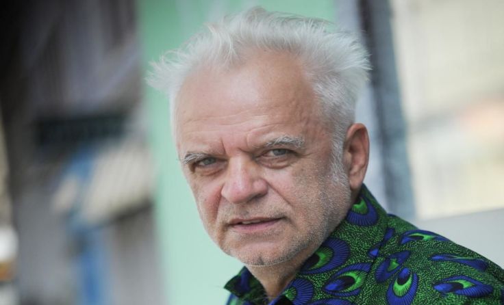 Kurt Palm redet von der Revolution (www.palmfiction.net). (Foto: Corn)