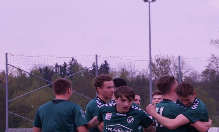 Viel Grund zum Jubeln hatte die U18 beim 4:0-Derbysieg. (Foto: AKA Ried)