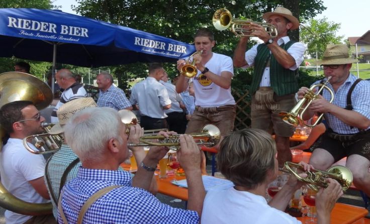 Die „kleine Partie“ spielt am Nachmittag. (Foto: MV Peterskirchen)
