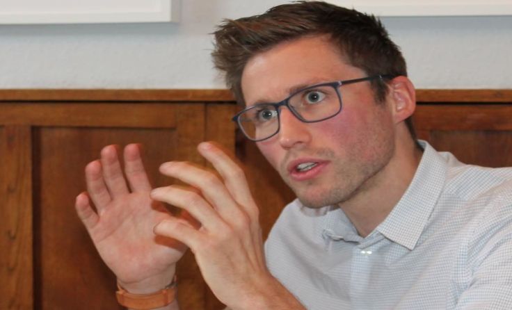 David Stögmüller ist Spitzenkandidat der Grünen für das Innviertel.
