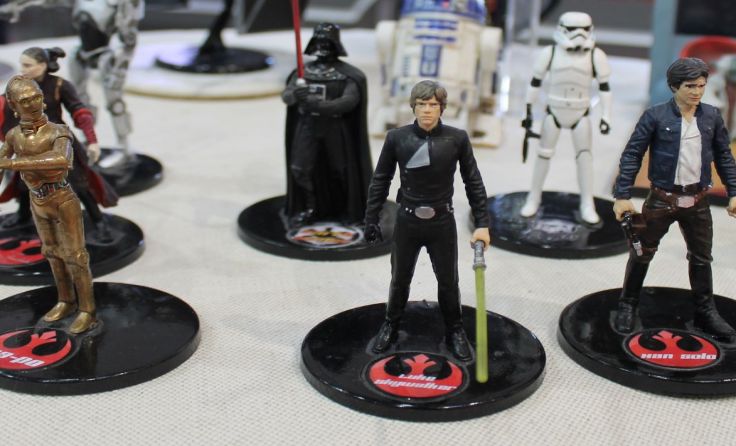 „Star Wars“ ist eines der beliebtesten Themen der Modellbauer.