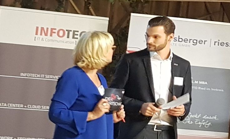 Sieglinde Roitinger und Lukas Erhardt begrüßten die Gäste.