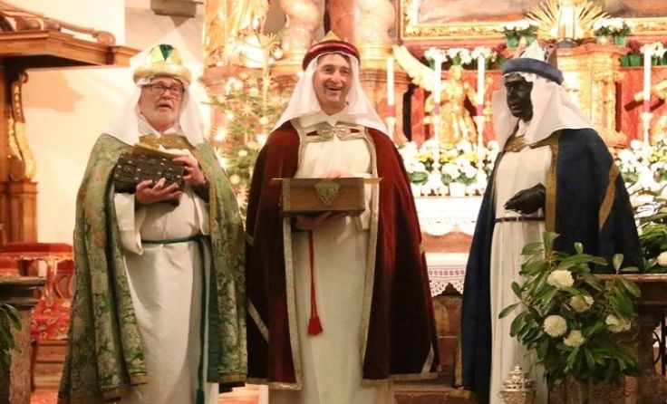 Dreikönigssingen in der Stiftskirche Reichersberg (Foto: Hans Hathayer)