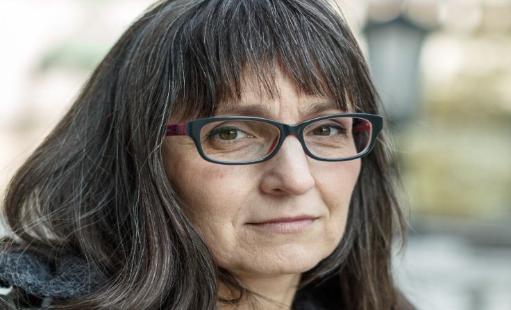 Karin Peschka liest im KiK. (Foto: Dominique Hammer)