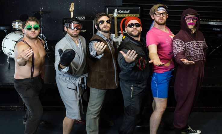 „Scheibsta & die Buben“ spielen am 23. Februar im KiK. 