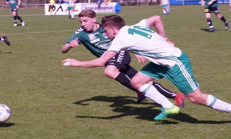 Die Rieder und Wiener lieferten sich packende Duelle. (Foto: AKA SV Ried)