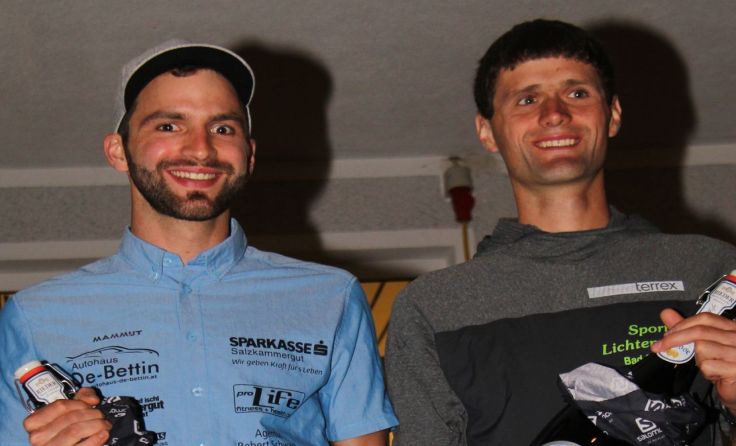 Die Tagessieger Dominik Egger und Andreas Englbrecht (Foto: LGI)