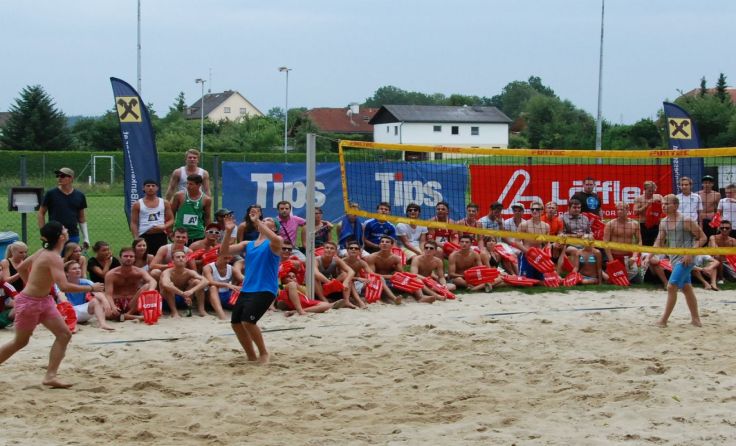 Der Beachvolleyball Grand Slam geht zum fünften Mal über die Bühne.